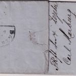 NDP - 3 Kr. gez. Brief K1 Frankfurt a.M. 4/12 (1869) n. Bayreuth
