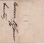 Bayern - 3 Kr. Quadrat blau Brief oMR 385 HKS Passau XII 15/1 1860 n. Obernzell