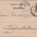 DR - Sächs.-Thür. Industrie- u. Gewerbeausstellung 5 Pfg. K/A Privatganzsache