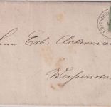 DR - 3 PfgE. Faltdrucksache kl. K1 Lüttringhausen 4/5 75 n. Weißenstadt/Bayern