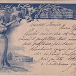 Italien - 10 C. Sonderganzsache (Hochzeit) Rom - Nymphenburg 1896