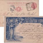 Italien - 10 C. Sonderganzsache (Hochzeit) Rom - Nymphenburg 1896