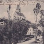 Liechtenstein - 5 H. Johann II. Karte Nendeln - Marktredwitz 1912