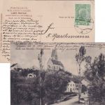 Liechtenstein - 5 H. Johann II. Karte Nendeln - Marktredwitz 1912