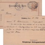 Österreich - 2 Kr. Ganzsachenkarte (Zudruck) Eger Bahnhof - Weissenstadt 1895