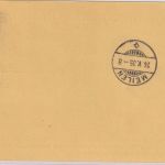 Schweiz - 12 Rp. Kreuz/Ziffer Nachnahmedrucksachenkarte Zürich - Meilen 1905