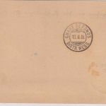 Schweiz - 12 Rp. Kreuz/Ziffer Nachnahmedrucksachenkarte Sarnen 1904