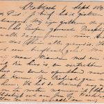 Luxemburg - Echternach/Ettelbruck Bahnpost-Ra4 10 C. GA-Karte Diekirch 1895