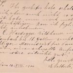 Schweiz - 5 Rp. UPU-Jub.-Ganzsache Ambulant No. 19 (Reiden) - Aarau 1900