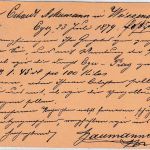 Österreich - Eger Bahnhof 23/7 79 K1 2 Kr. Ganzsachenkarte n. Weissenstadt