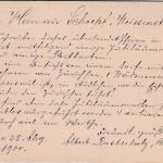 Schweiz - 10 C. UPU Jubiläums-Ganzsachenkarte Aarau - Weißenstadt 1900