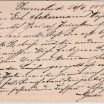 Schweden - 10 Ö. Ganzsachenkarte kl. K1 Immeln - Weißenstadt 1894