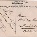 Niederl. Indien - 2 1/2 C. Ziffer Drucksachenkarte (Ansicht) Weltefreden 1911