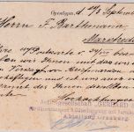 Russland - 4 Kop. Romanow Karte Orenburg - Marktredwitz 1913