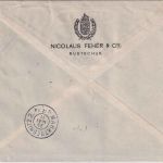 Bulgarien - 2x15 St. u.a. Freimarken Einschreibebrief Rustschuk 1911