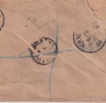 England - 6 P. Edward VII. Einschreibebrief London - Marktredwitz 1909