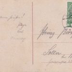 Liechtenstein - 5 H. Johann II. Karte Schaan - Solln b. München 1912