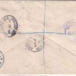 England - 3x1 1/2 P. Edward VII. Einschreibebrief Norwood - Marktredwitz 1910