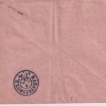 Schweiz - 50 Rp. sitz. Helvetia Einschreibebrief Aarau - Marktredwitz 1909