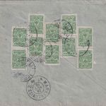 Finnland - 10x2 Kop. Einschreibebrief Jyvaskyla - Marktredwitz 1910