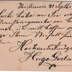 Norwegen - 10 Ö. Posthorn Ganzsachenkarte Bureau Reexped. de Christiania 1892