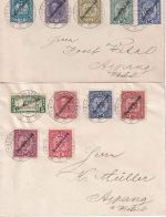 Österreich - Freimarken/Deutsch-Österreich ex Satz 3 Belege 1919