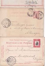 Europa/Übersee - 19 Postkarten/Ganzsachen Incoming Marktredwitz ex 1905/11