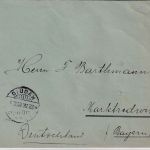 Finnland - 5x2 Kop. + Vignette Brief Kuopio - Marktredwitz 1909
