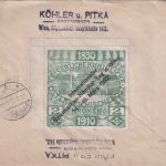 Österreich - 2 K. u.a. Freimarken Einschreibebrief Wien - Marktredwitz 1922