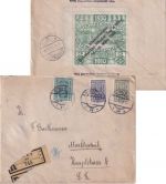Österreich - 2 K. u.a. Freimarken Einschreibebrief Wien - Marktredwitz 1922