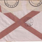 DR - 42+12 Pfg AH Einschreibebrief Riesa 2 - Gera 5.4.45/6.8.45 Überroller