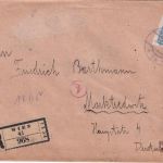 Österreich - 2x10+2 K. Freimarken Einschreibebrief Wien - Markttredwitz 6.2.22