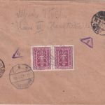 Österreich - 2x10+2 K. Freimarken Einschreibebrief Wien - Markttredwitz 6.2.22