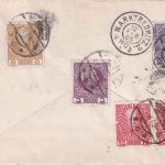 Österreich - 2x12 H. Reg.Jubiläum u.a. Einschreibebrief Wien - Marktredwitz 1909
