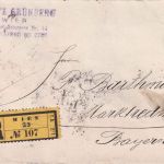 Österreich - 2x12 H. Reg.Jubiläum u.a. Einschreibebrief Wien - Marktredwitz 1909