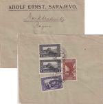 Bosnien & Herzegowina - 6 H. Landschaften ua. Brief Sarajevo - Marktredwitz 1907