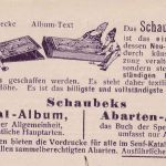 DR - 7 1/2 Pfg. Germania Werbekarte (Schaubek) Leipzig - Oschersleben 1917