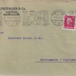 DR - Mannheim 1927 Fränkisch-Pfälzische Woche Masch.werbestempel Brief