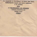 DR - 5 Pfg. Hindenburg/Trauer Postscheckbrief Grünberg - Breslau 1935