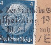 DR - Hannover 1933 Stahlhelmtag Masch.werbestpl. illustr. Drucksachenbrief