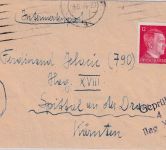 DR - Wien 18.12.44 Brief/Interniertenpost n. Spittal a/D. Ilag XVIII Lagerzensur