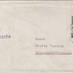 DR - 5 Pfg. Nothilfe/Stände Oberrand Drucksache >20g Goslar - Wildemann 1934