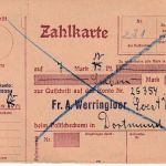 DR - 20+3 Pfg. Hindenburg Nachnahmedrucksachenkarte Soest 1934 Retour