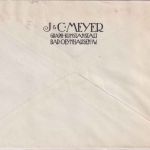 DR - Bad Oeynhausen 1936 12 Pfg. AFS "Meyer Druckerei" Brief n. Hannover