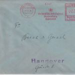 DR - Hannover 1936 3 Pfg. AFS "DAF Gauverwaltung" Ortsdrucksachenbrief