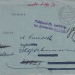 DR - Wildemann 1940 Feldpostbrief n. Hannover Weiterleitung FpNr. 27923 Retour