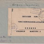 All.Bes. - Nordseebad Norderney 11.8.45 ra2 Gebühr bezahlt Brief n. Bremen