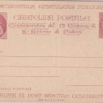 Italien - S. Antonio di Padova 1895 10 C. Privatganzsache ungebraucht Bild 3