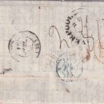 England - Liverpool 1842 Portobrief n. FRANKREICH (Lyon) - mit Inhalt