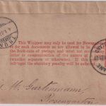 Queensland - 1 P. Vistocia Ganzsachen-Streifband i.d. SCHWEIZ Brisbane Thun 1901
